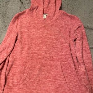 Men's Red Hoodie Sweater